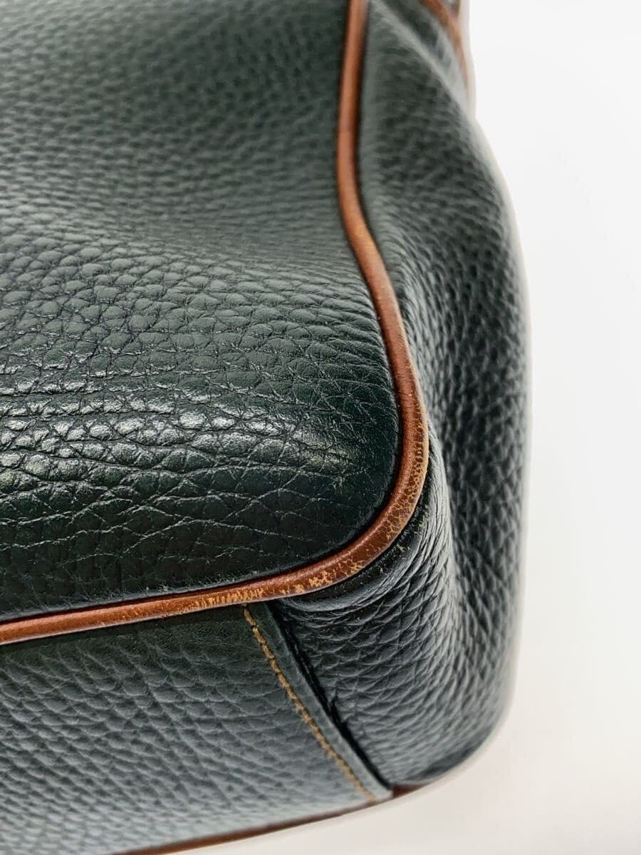 BALLY Boston Bag Leather GRN Solid 7