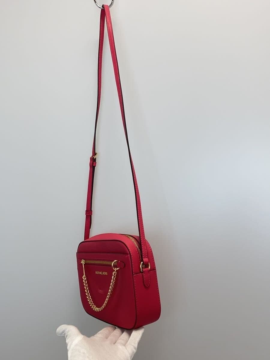 MICHAEL KORS Shoulder Bag Leather PNK 2