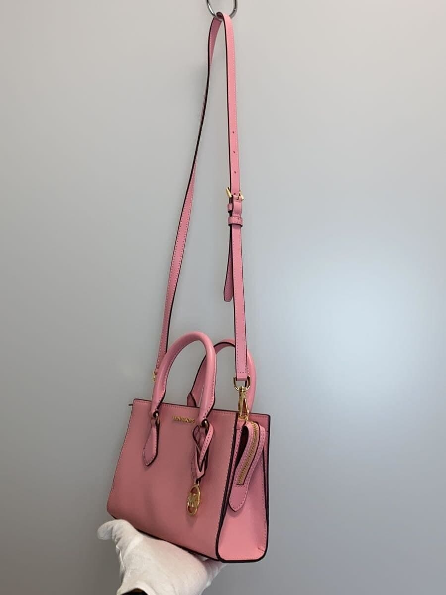 MICHAEL KORS Shoulder Bag Leather PNK 2