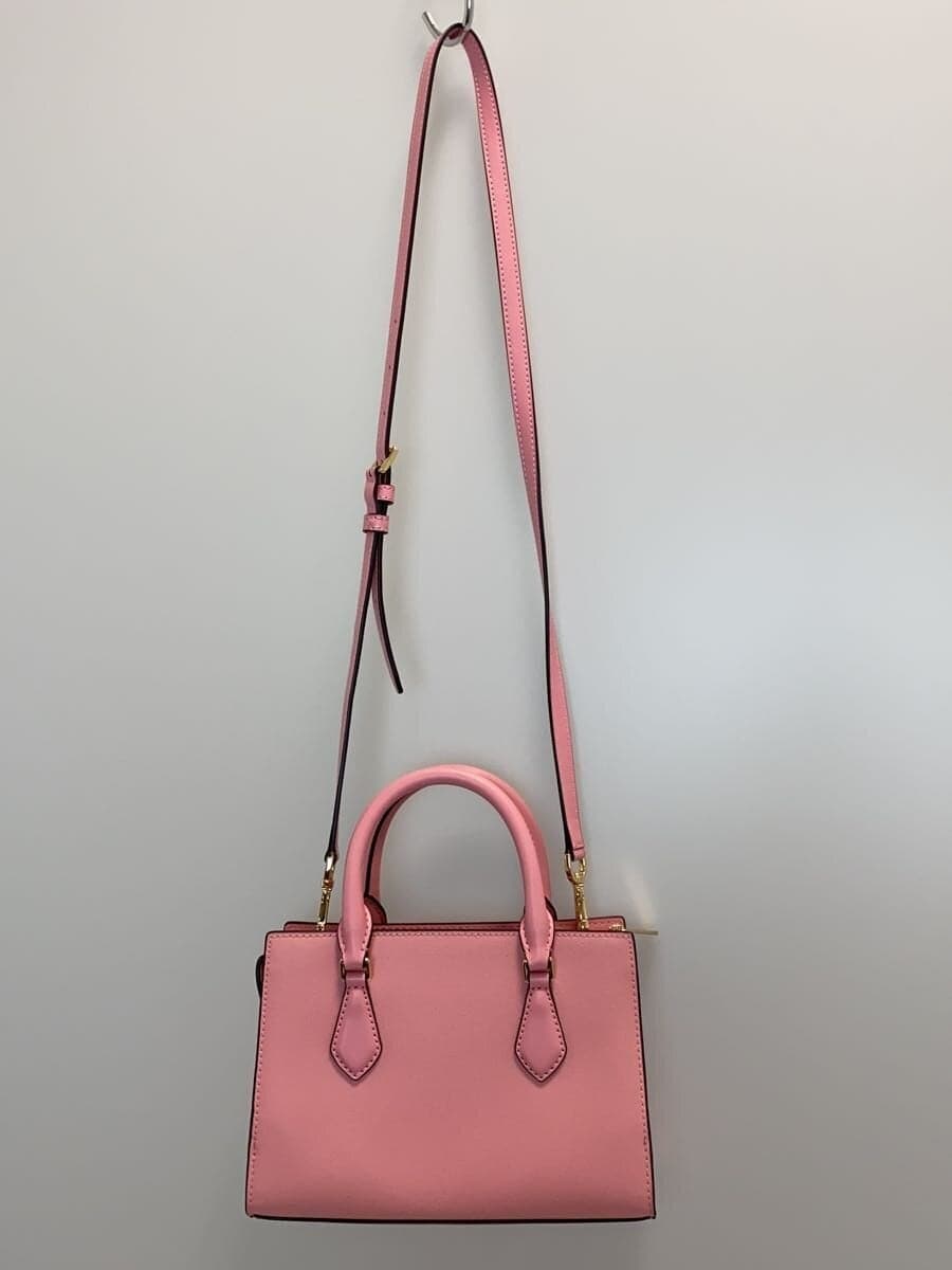 MICHAEL KORS Shoulder Bag Leather PNK 3