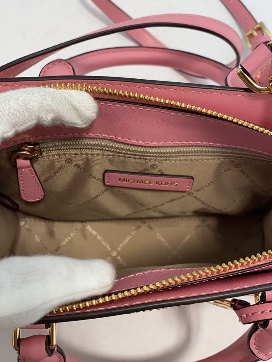 MICHAEL KORS Shoulder Bag Leather PNK 6