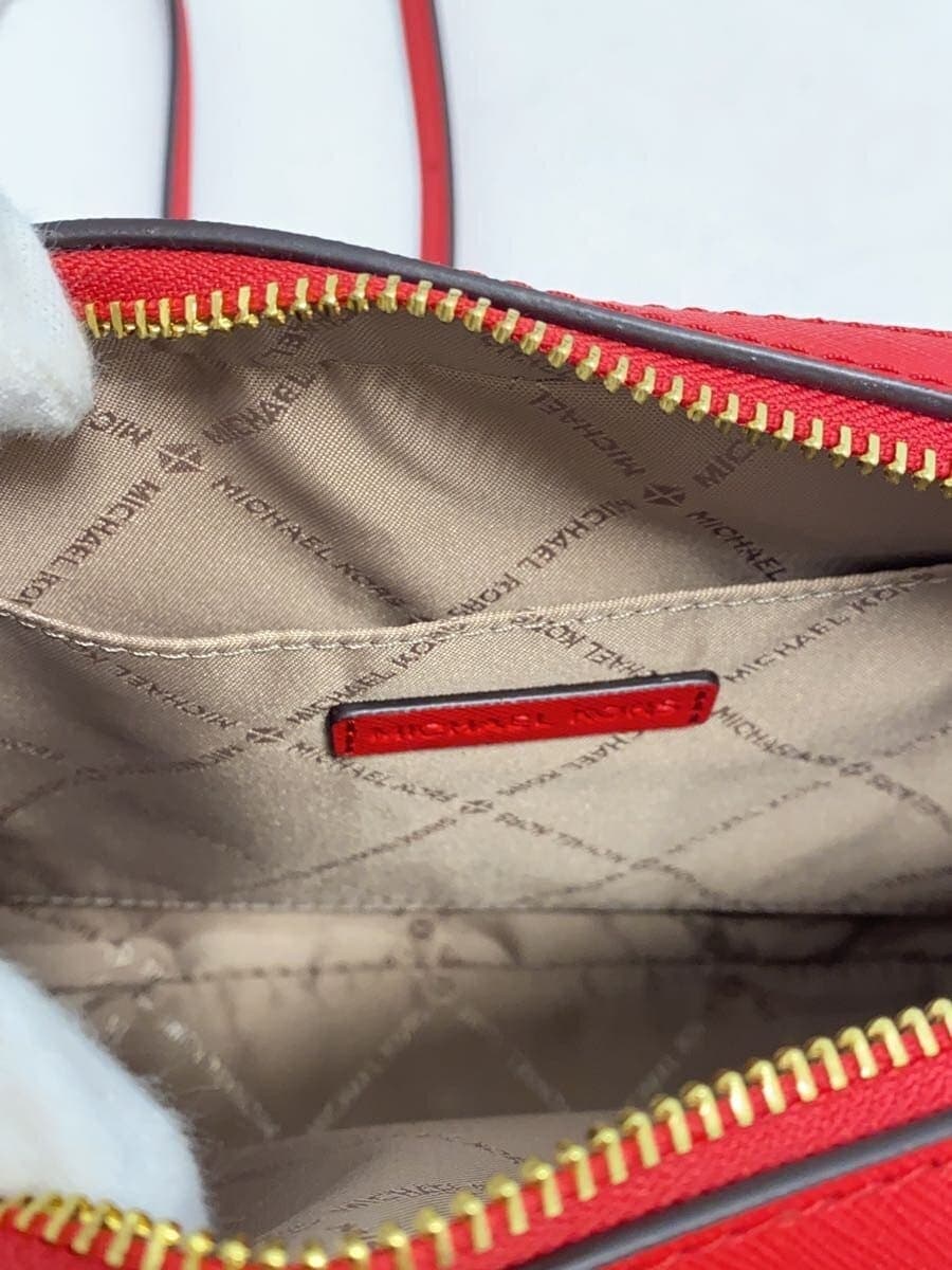 MICHAEL KORS Shoulder Bag Leather RED 6
