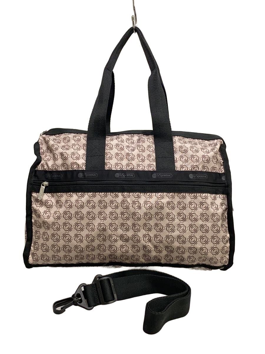 LESPORTSAC Shoulder Bag Polyester BEG All Over Pattern HV12