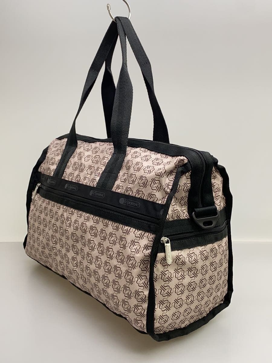 LESPORTSAC Shoulder Bag Polyester BEG All Over Pattern HV12 2