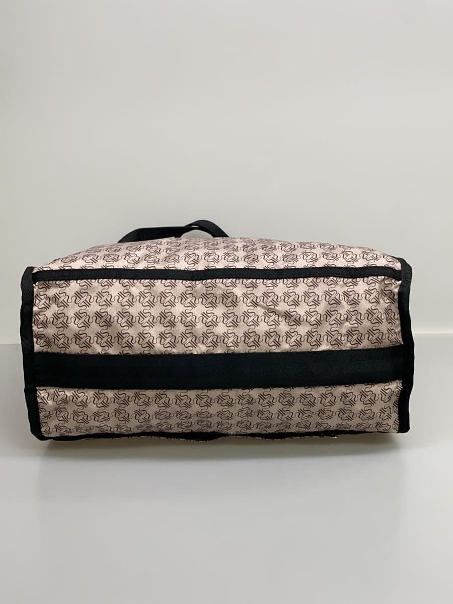 LESPORTSAC Shoulder Bag Polyester BEG All Over Pattern HV12 4