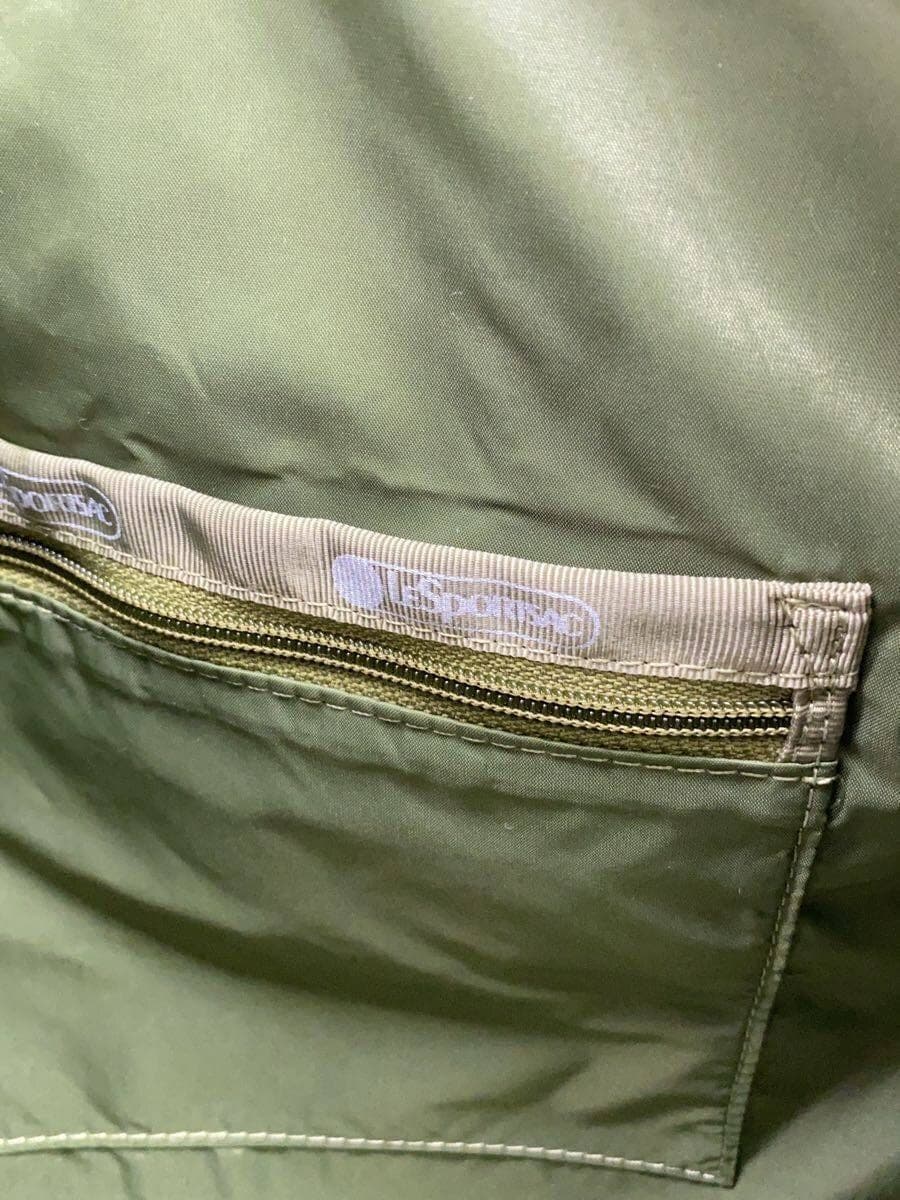 LESPORTSAC Shoulder Bag Polyester BEG All Over Pattern HV12 5