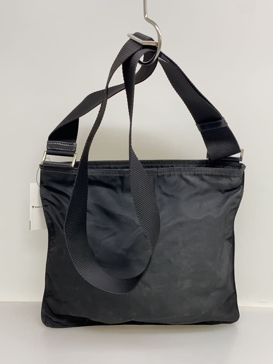 PRADA Shoulder Bag Nylon BLK 1bh978 3