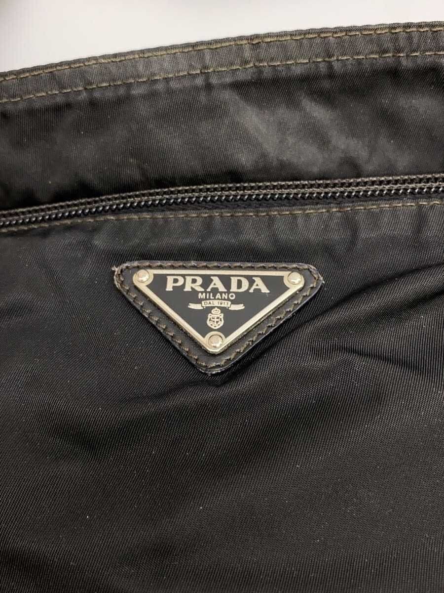 PRADA Shoulder Bag Nylon BLK 1bh978 5