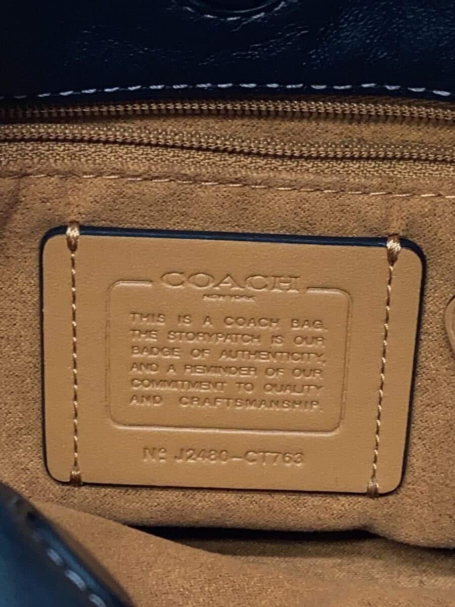 COACH handbag -- BLK CT763 5