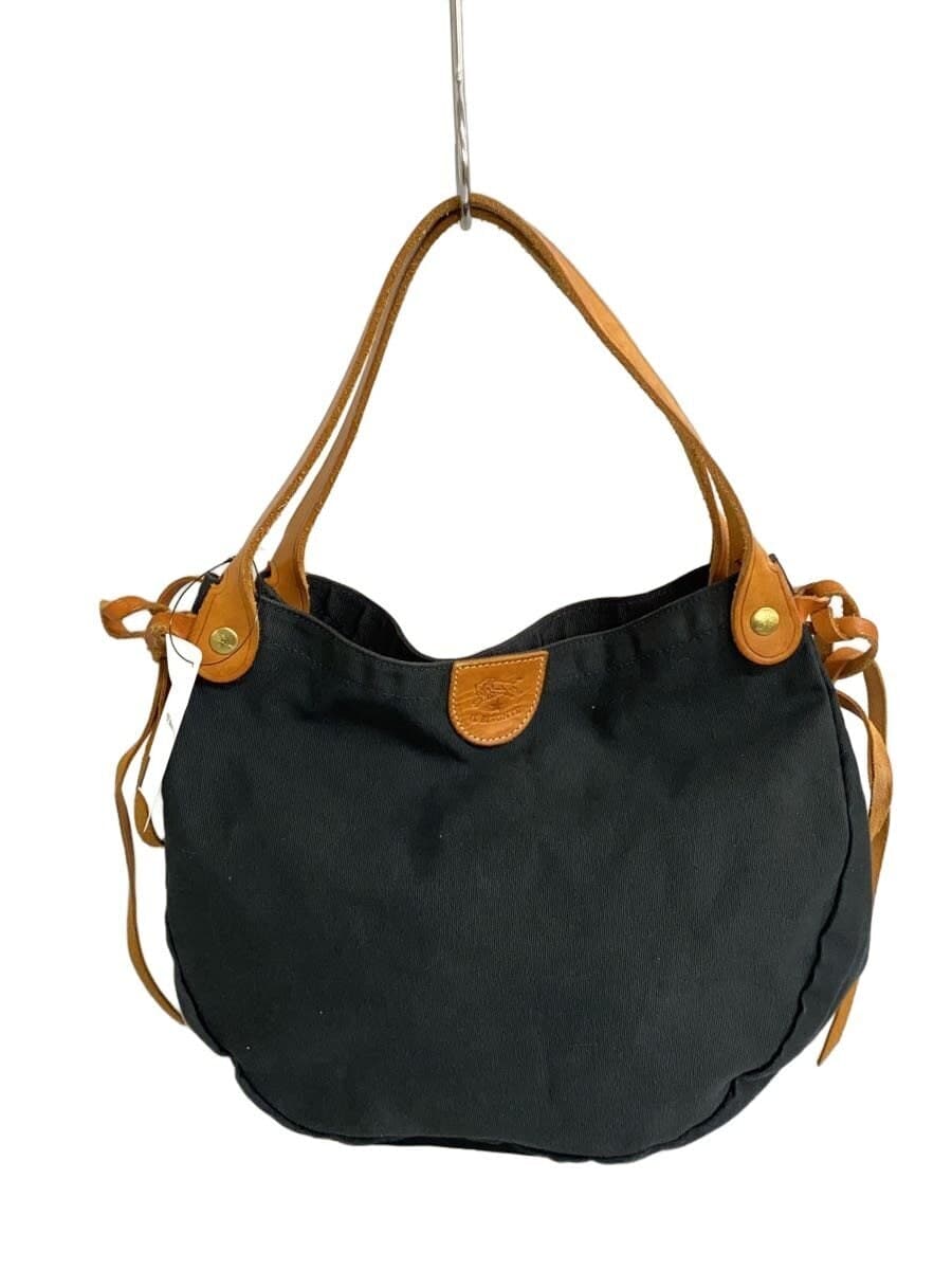 IL BISONTE Tote Bag Canvas BLK