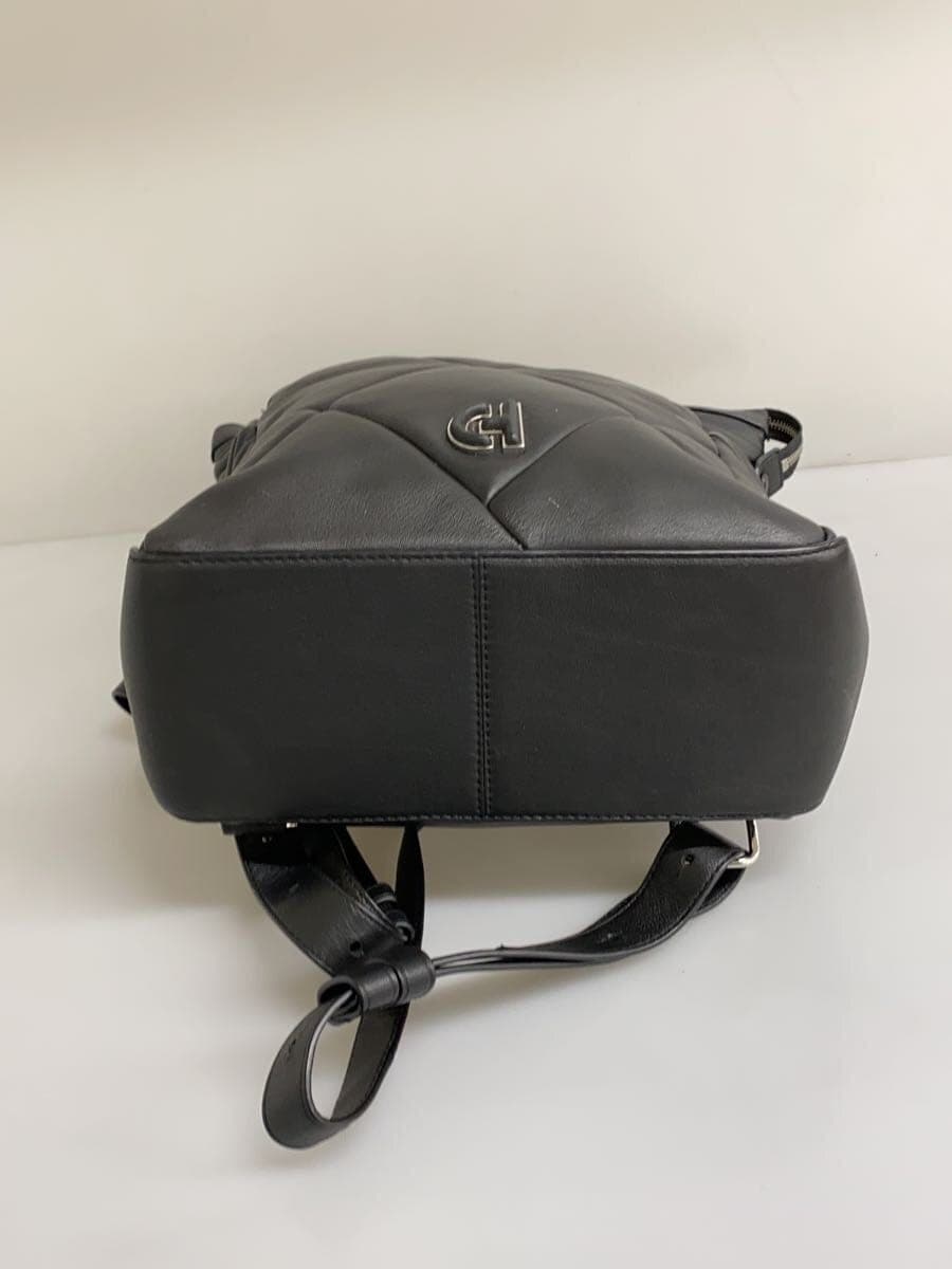 COLE HAAN Small Grand Ambition Puff Convertible Backpack Leather BLK U06270 4