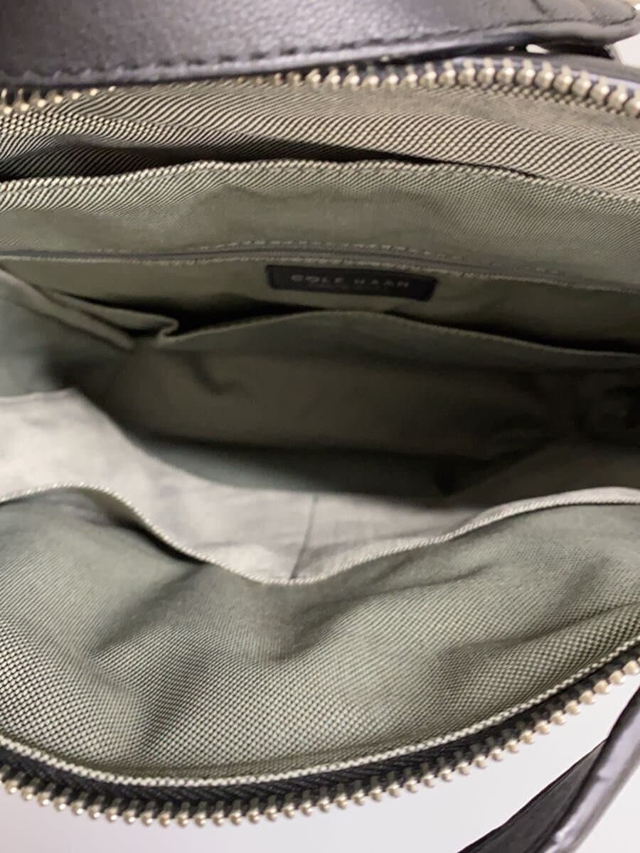 COLE HAAN Small Grand Ambition Puff Convertible Backpack Leather BLK U06270 6