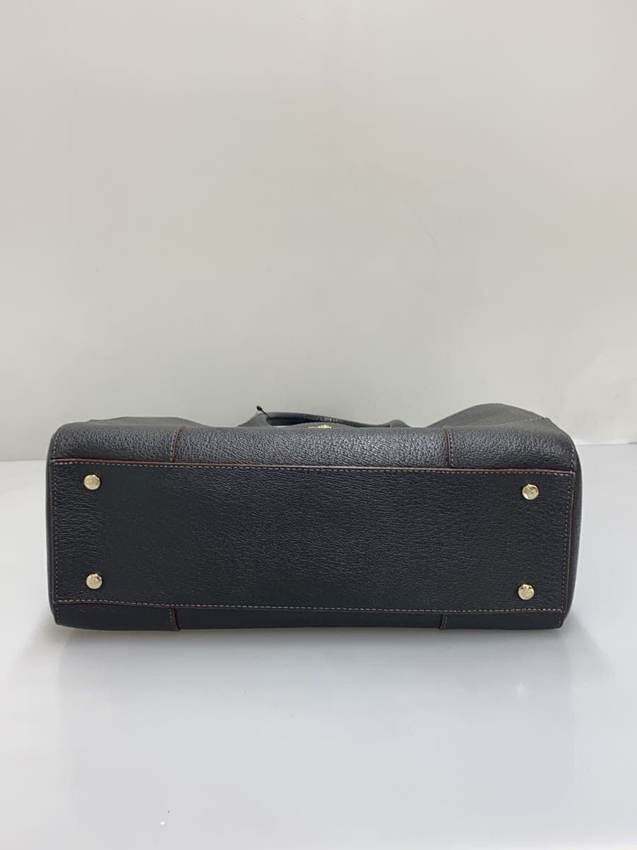 Vivienne Westwood handbag leather black plain 4