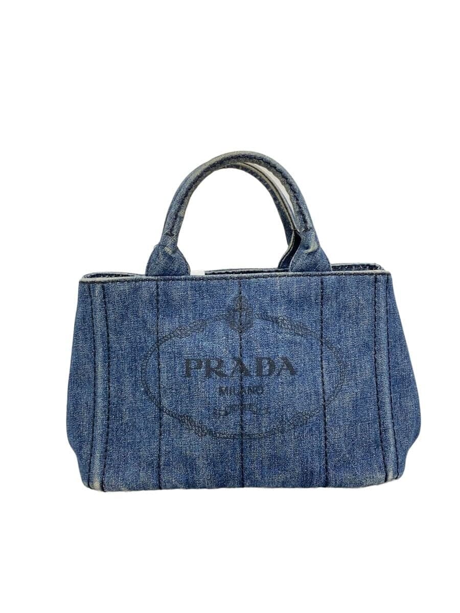 PRADA Canapa S Bag Denim IDG