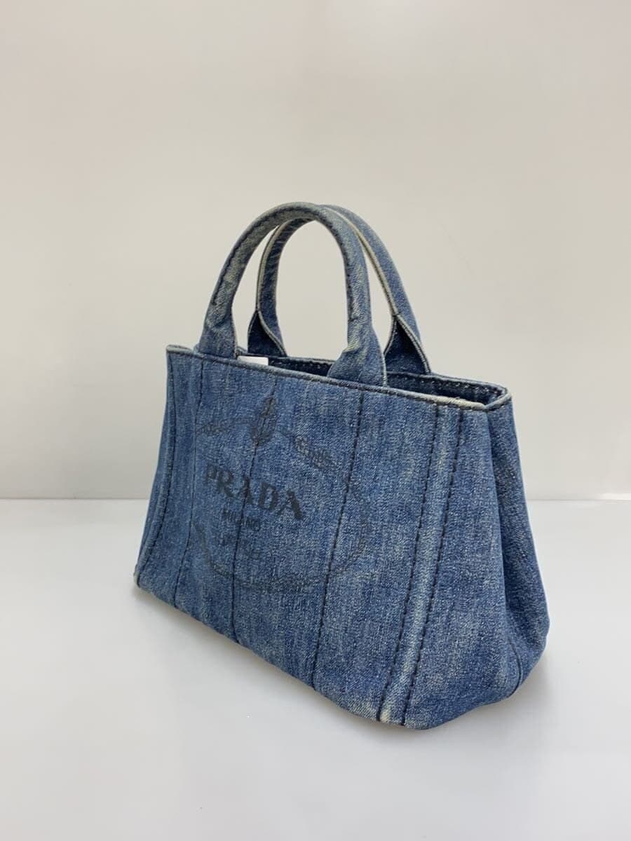 PRADA Canapa S Bag Denim IDG 2