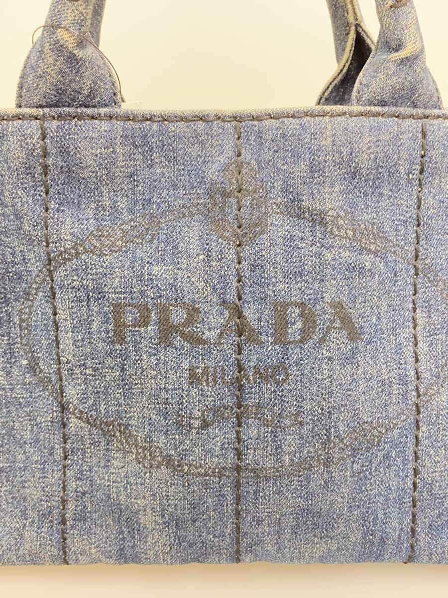 PRADA Canapa S Bag Denim IDG 5
