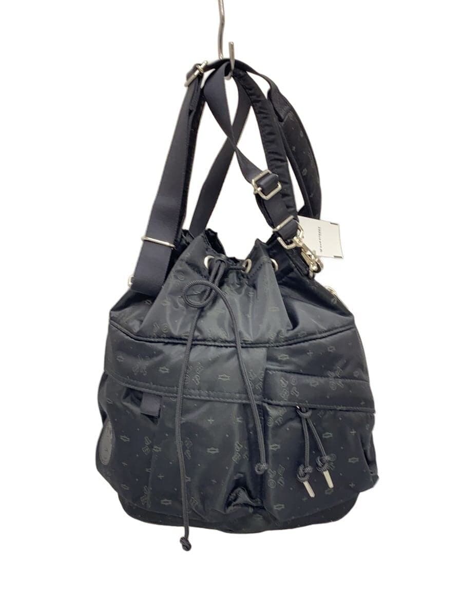 POTRMONOGRAM 2WAY TOOL BAG Shoulder Bag Nylon BLK All-over Pattern 998-19526