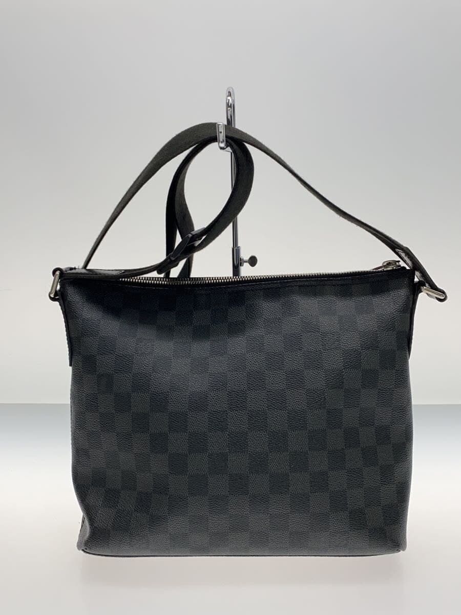 LOUIS VUITTON1) Mick PM_Damier Graphite PVC BLK N41211 3