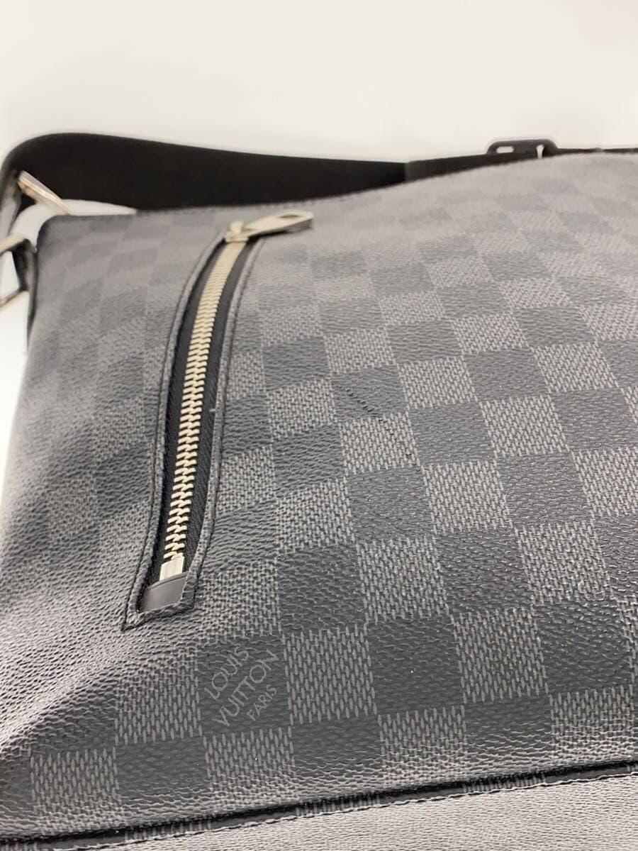 LOUIS VUITTON1) Mick PM_Damier Graphite PVC BLK N41211 7
