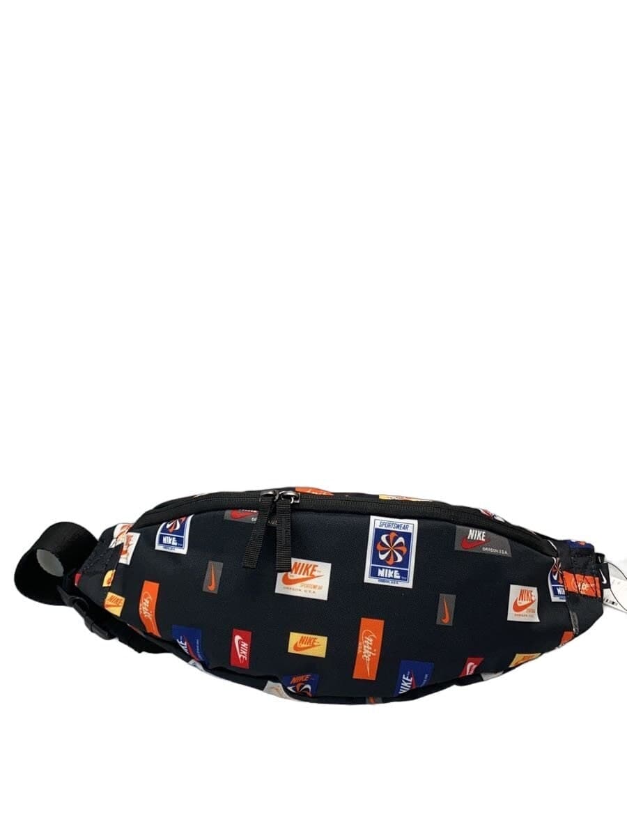 NIKE Heritage Hip Pack Waist Bag Polyester BLK All Over Pattern CQ6300 01