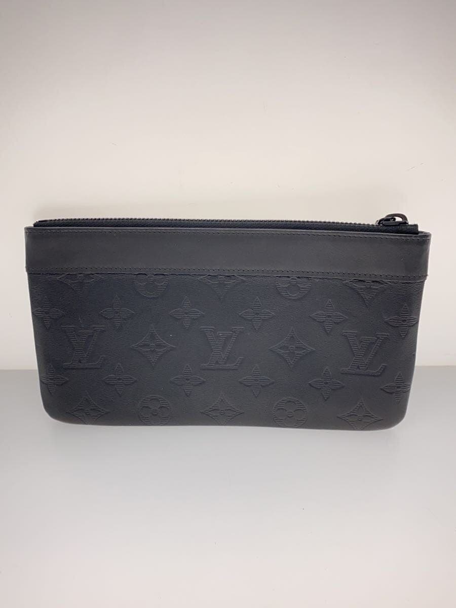 LOUIS VUITTON Pochette Discovery PM Monogram Shadow Cowhide BLK M44335 3