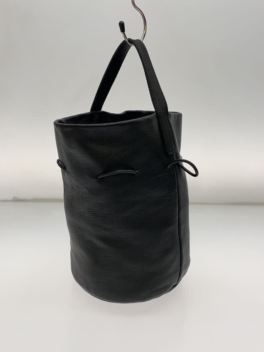 MORMYRUS One Handle Handbag Leather BLK 2