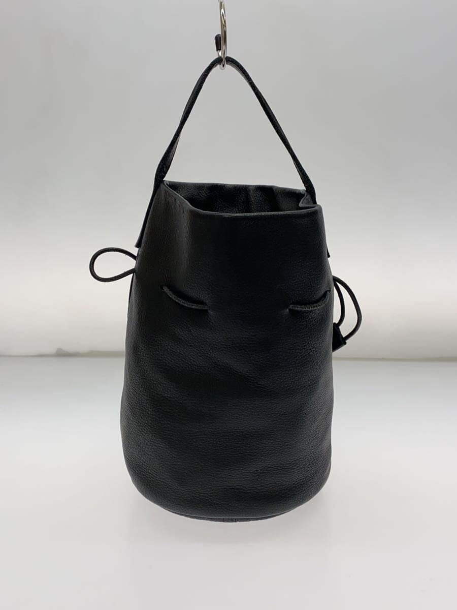 MORMYRUS One Handle Handbag Leather BLK 3