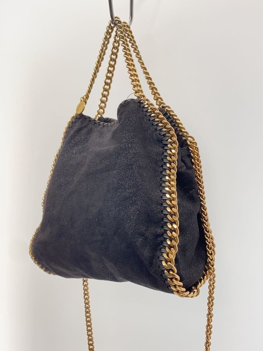 STELLAMcCARTNEY shoulder bag -- BLK plain 371223 W9355 2