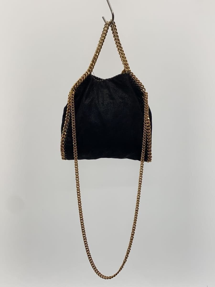 STELLAMcCARTNEY shoulder bag -- BLK plain 371223 W9355 3