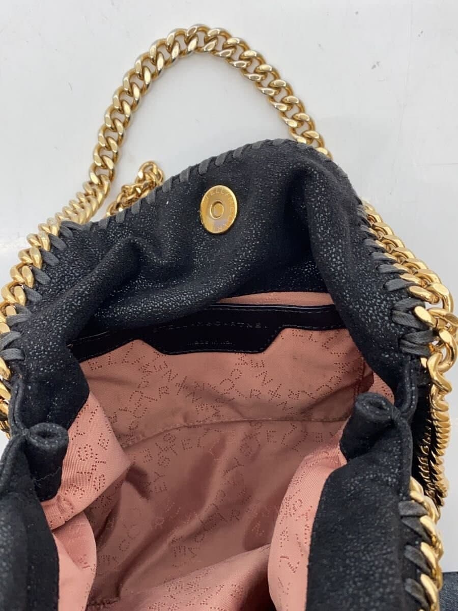 STELLAMcCARTNEY shoulder bag -- BLK plain 371223 W9355 6