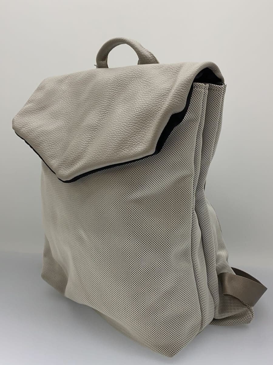 Other brand chi.wata mesh switch backpack leather GRY has stains 2