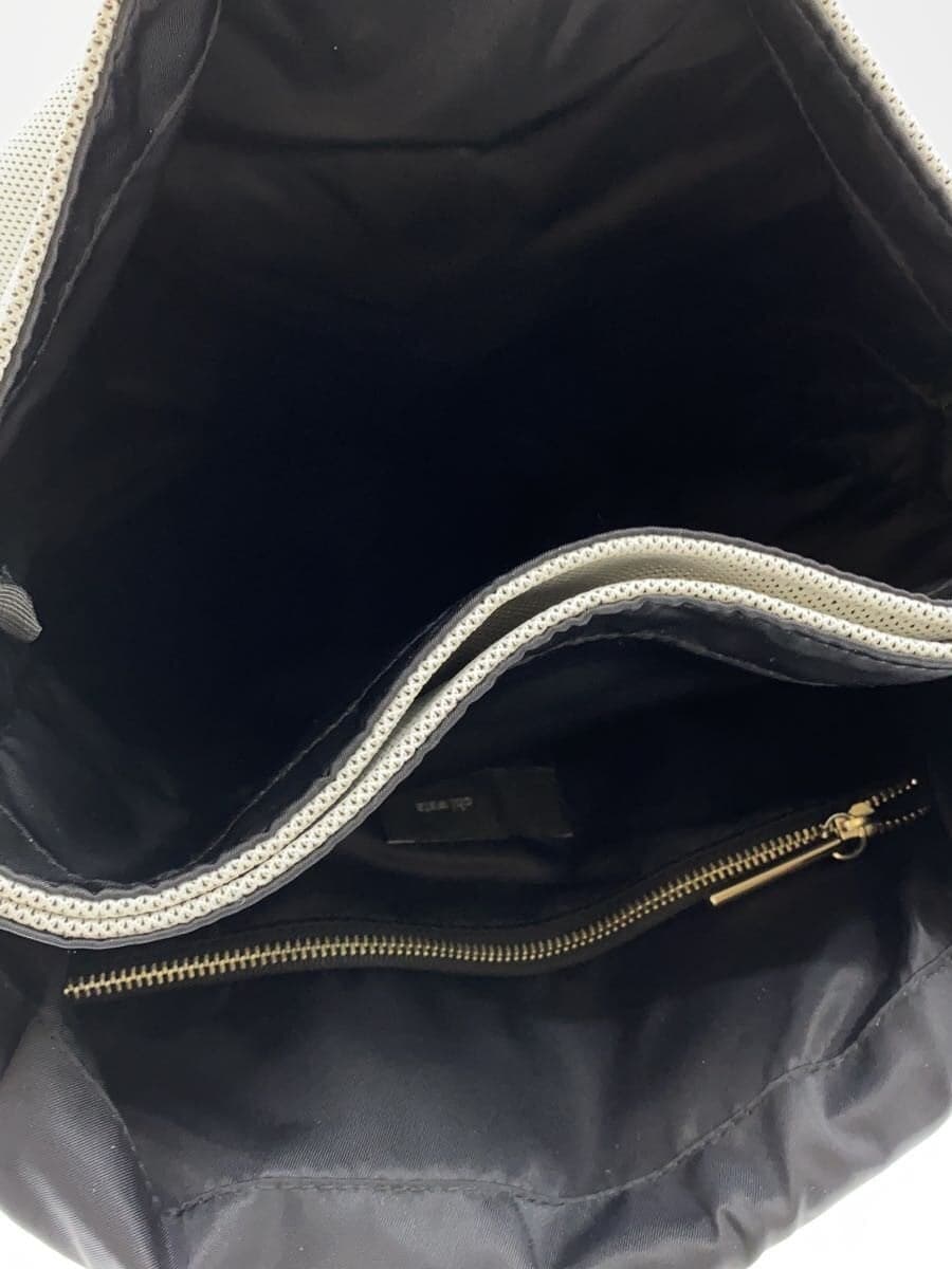 Other brand chi.wata mesh switch backpack leather GRY has stains 6