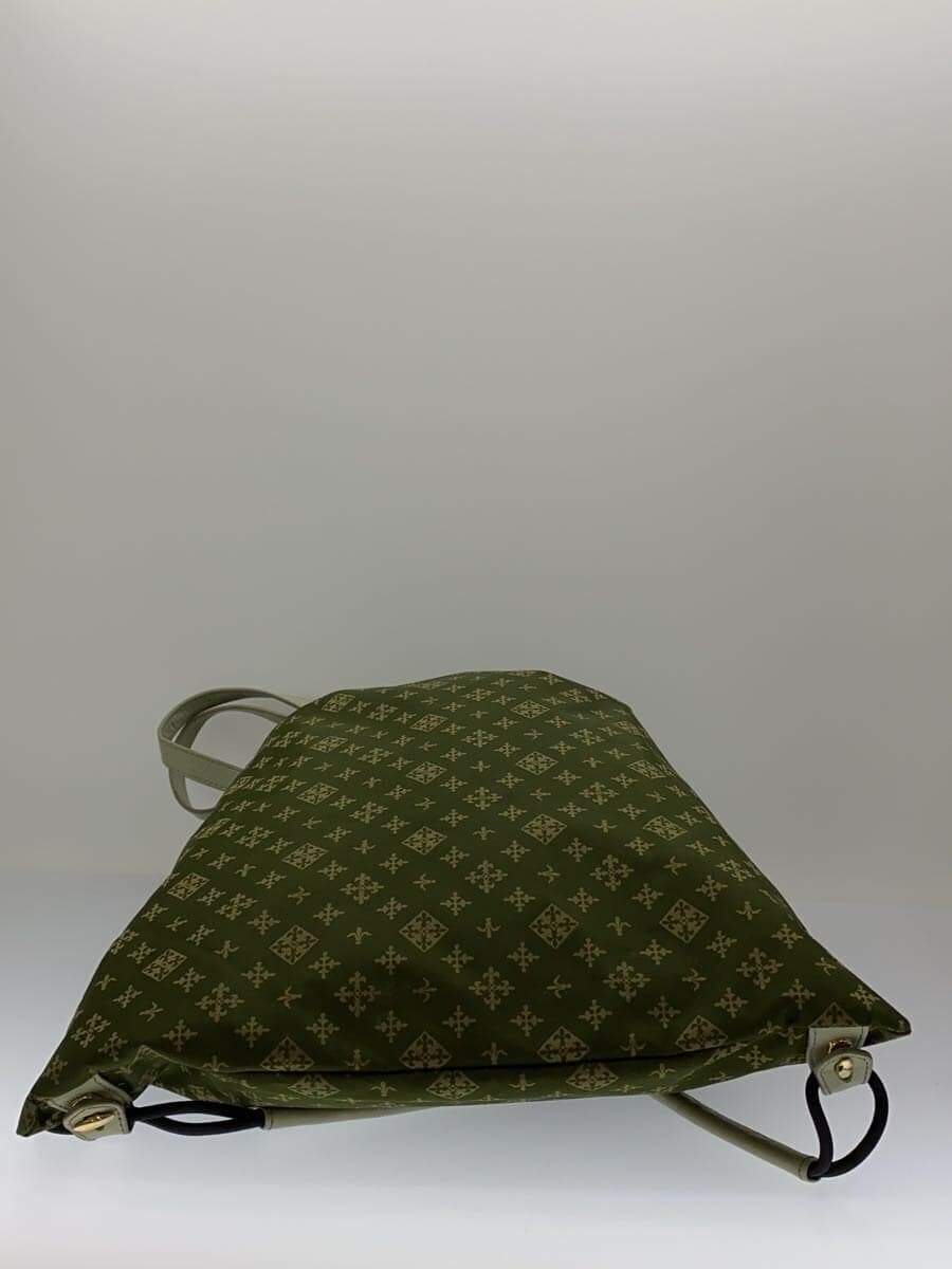 russet 2WAY drawstring bag tote bag khaki monogram all-over pattern 4