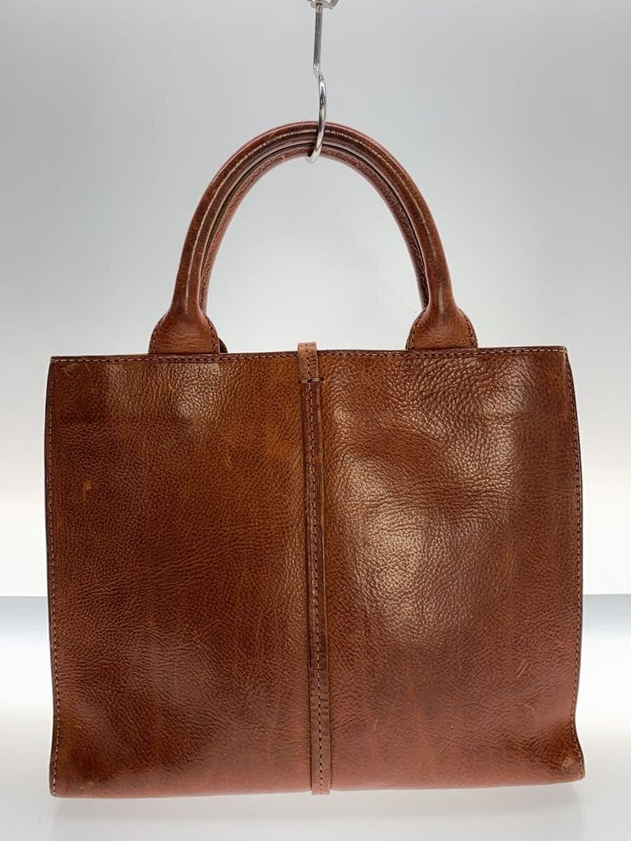 GENTEN Tote Bag Leather BRW 3