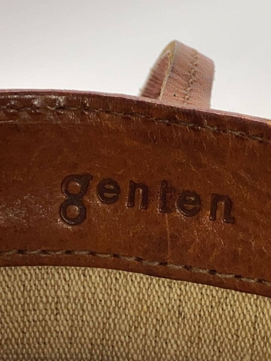 GENTEN Tote Bag Leather BRW 5
