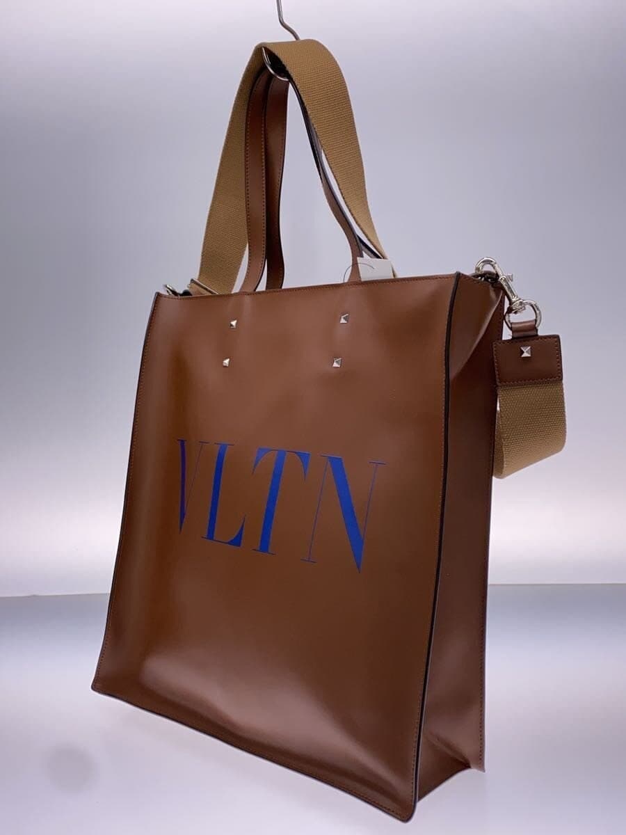 VALENTINO GARAVANI Tote Bag Leather BRW 2