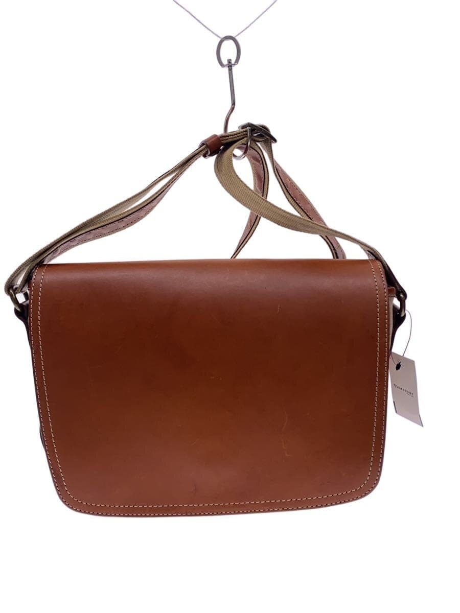 Tsuchiya Kaban Shoulder Bag Leather CML