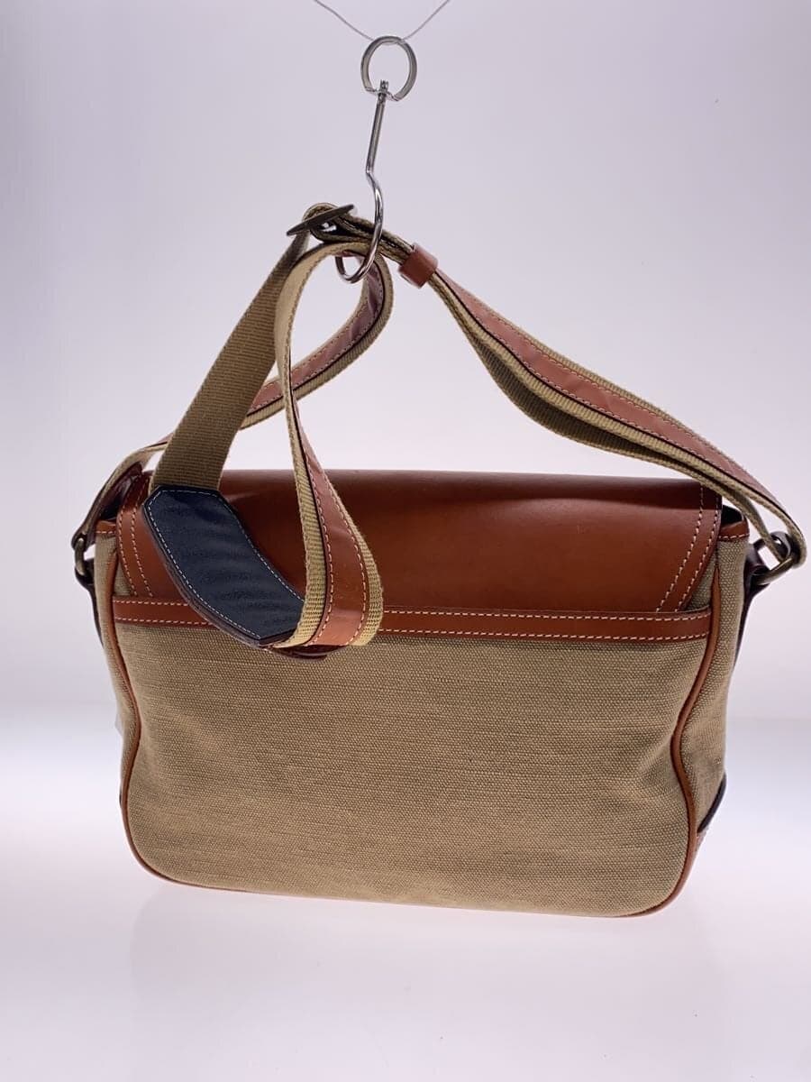 Tsuchiya Kaban Shoulder Bag Leather CML 3