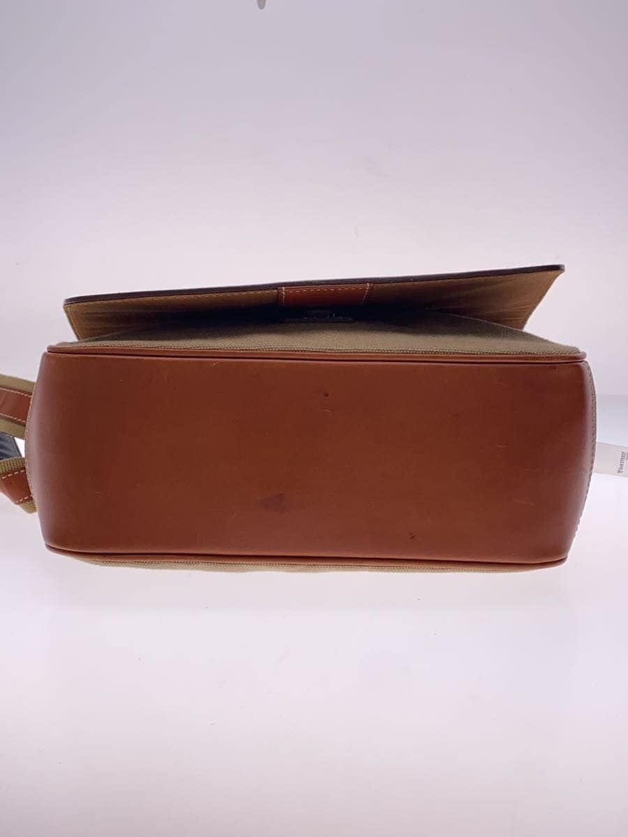 Tsuchiya Kaban Shoulder Bag Leather CML 4