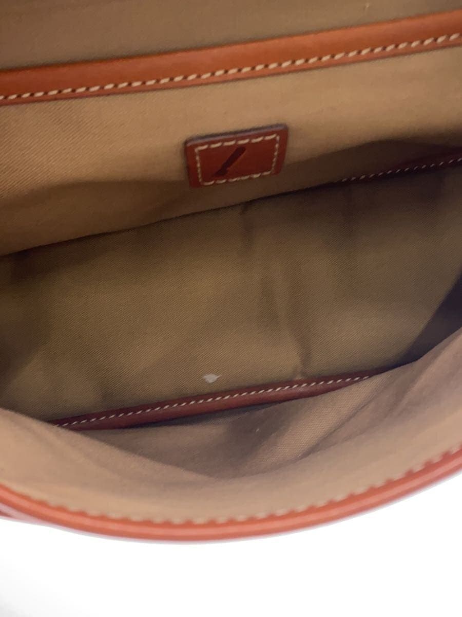 Tsuchiya Kaban Shoulder Bag Leather CML 6