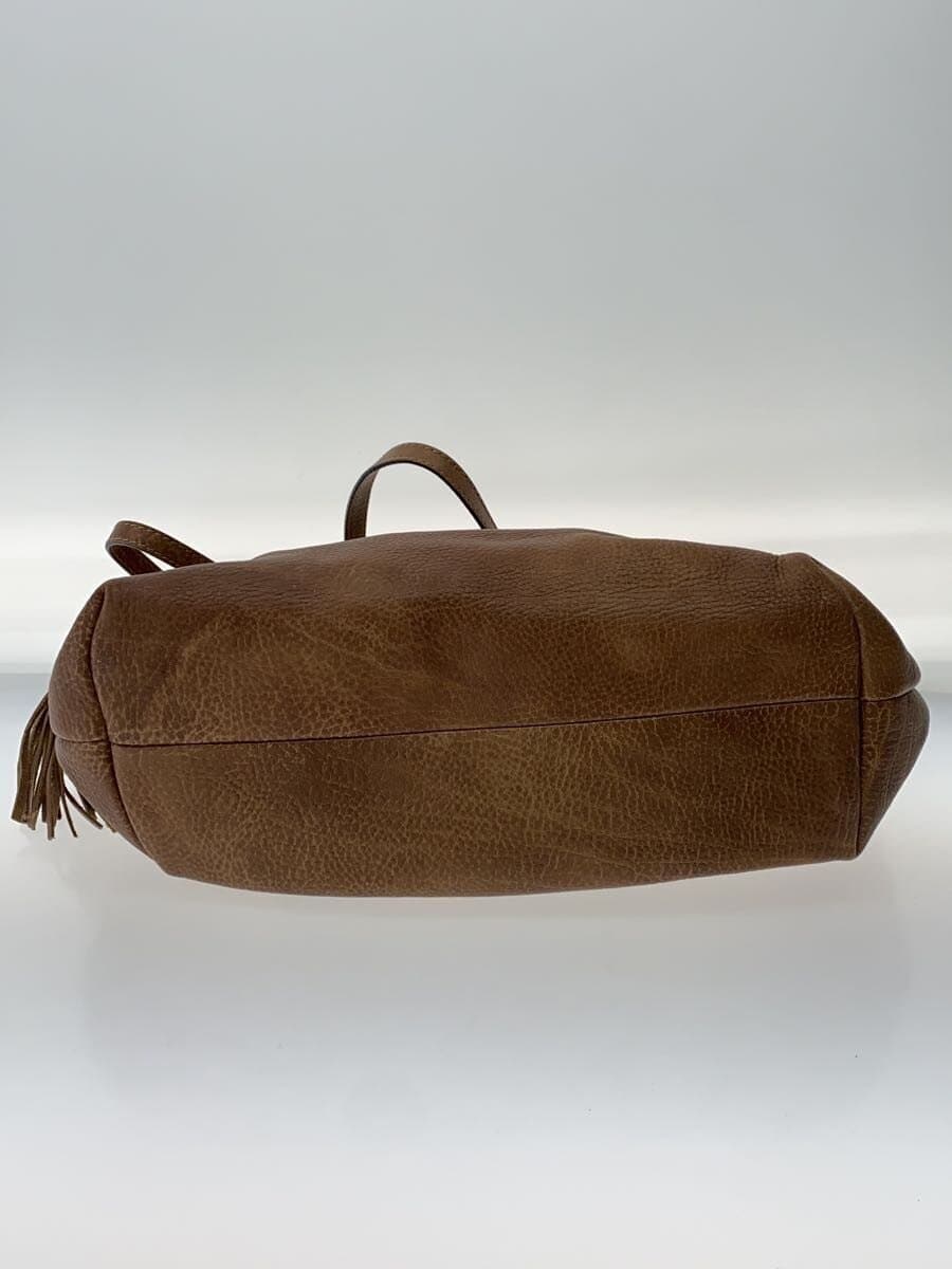 GUCCI Tote Bag Leather BRW 4