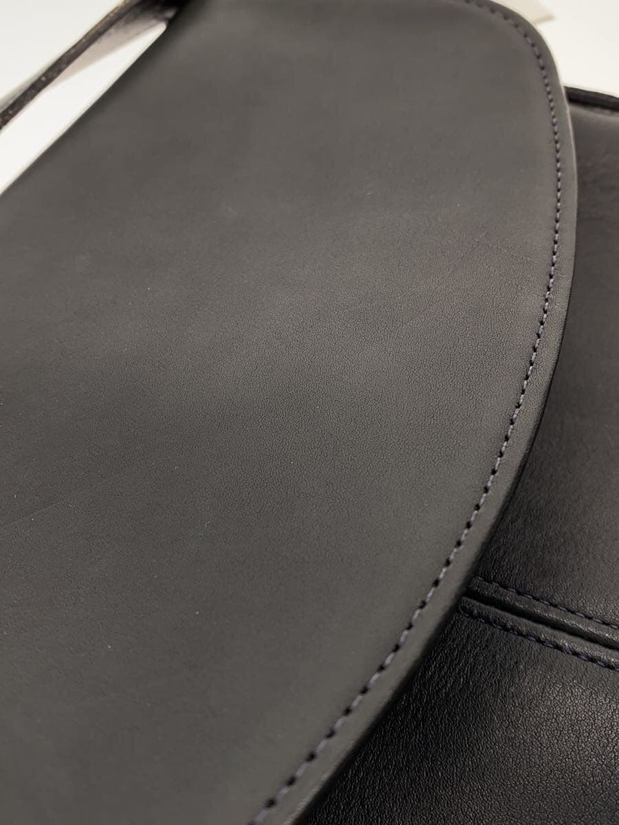 COACH All Do Shoulder Bag Leather NVY Solid 7