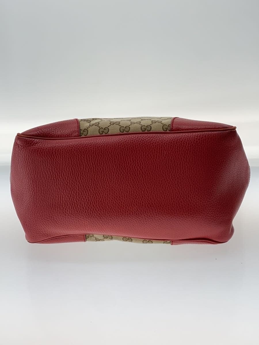 GUCCI Handbag Tote Canvas RED All Over Pattern I0236 1973 4