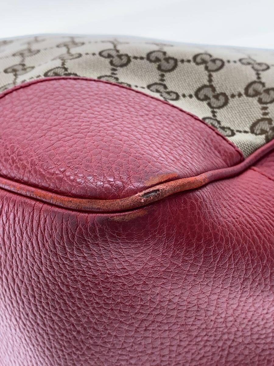 GUCCI Handbag Tote Canvas RED All Over Pattern I0236 1973 5