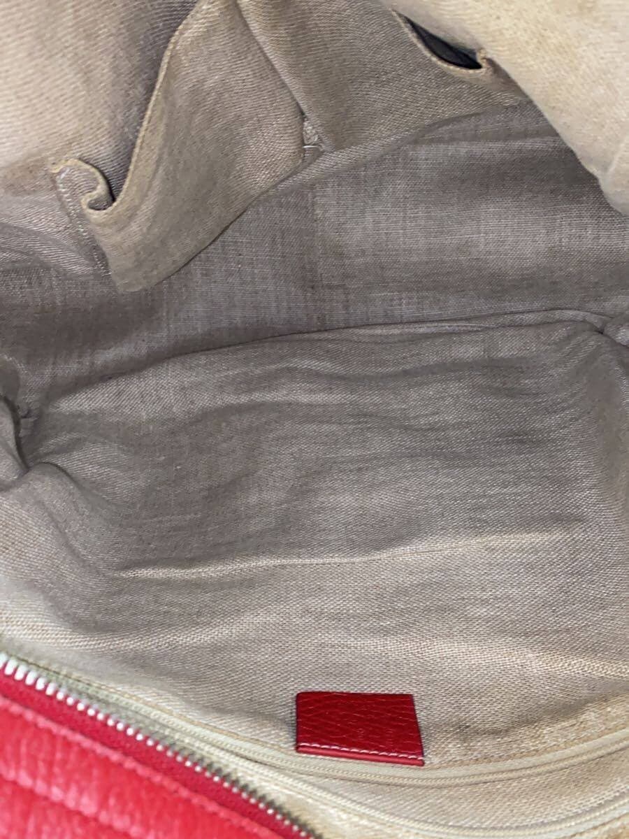 GUCCI Handbag Tote Canvas RED All Over Pattern I0236 1973 6