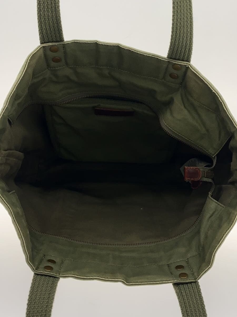 POLO RALPH LAUREN Tote Bag Cotton KHK Solid 6