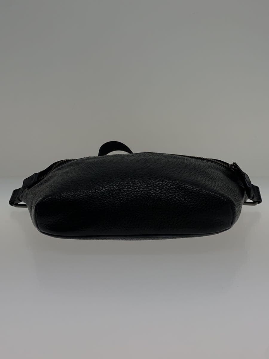 COACH Shoulder Bag Leather BLK Solid C1413 4