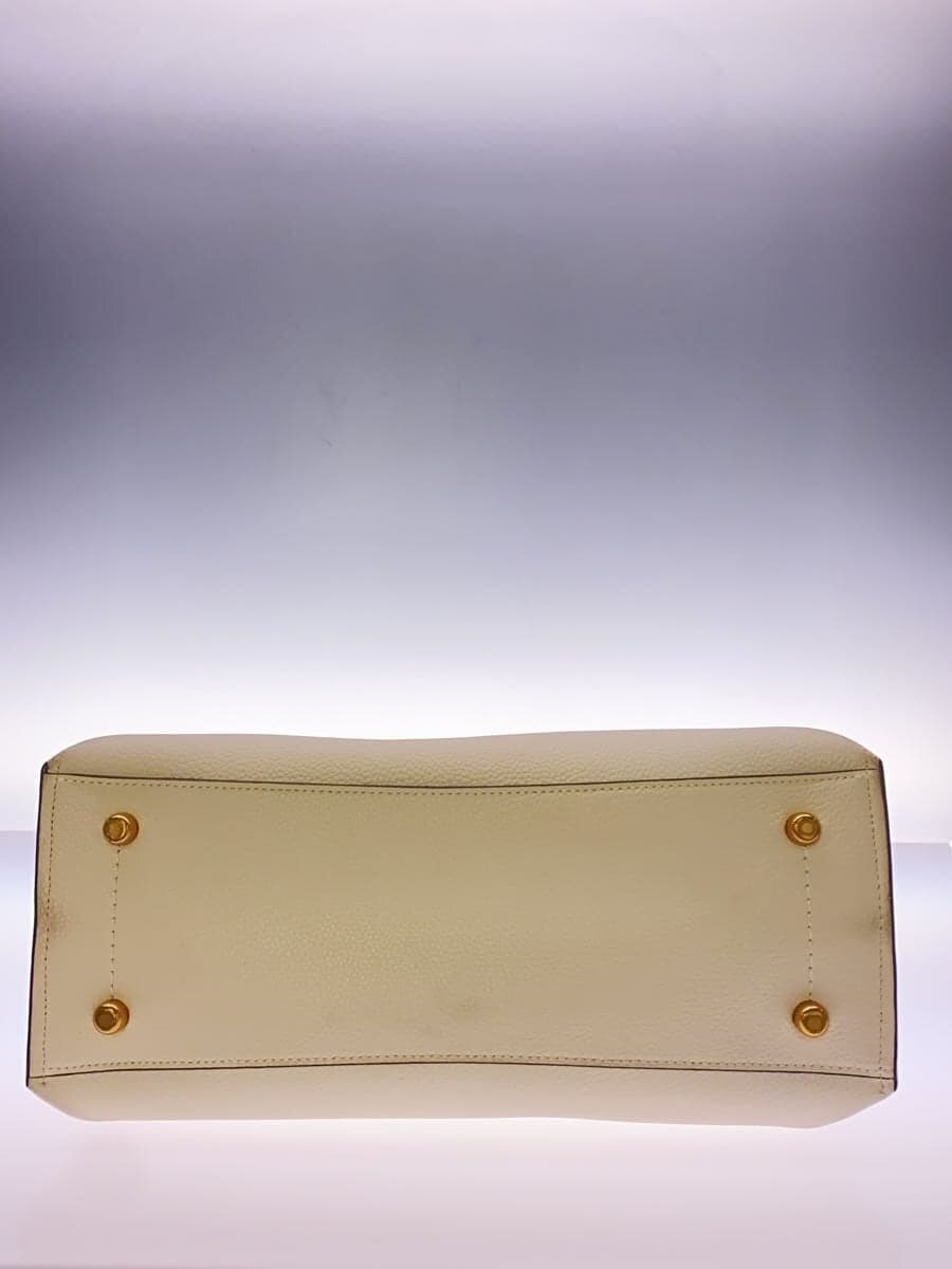 COACH tote bag leather CRM C0691 4