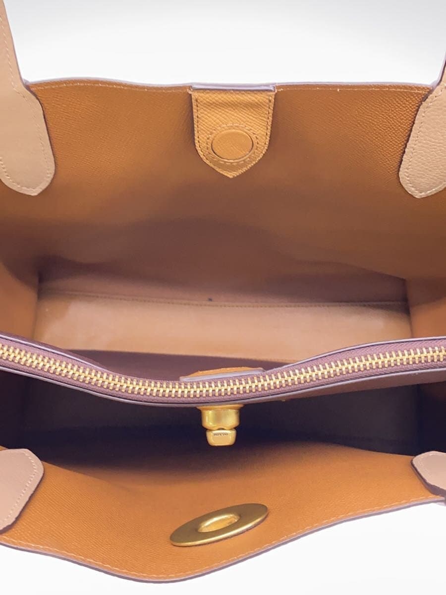 COACH tote bag leather CRM C0691 6