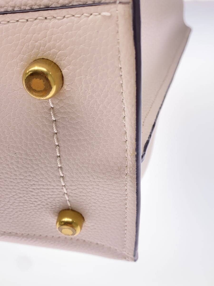 COACH tote bag leather CRM C0691 7